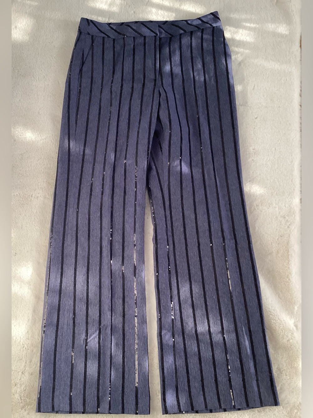 Karl Lagerfeld Indigo Sequin pants
